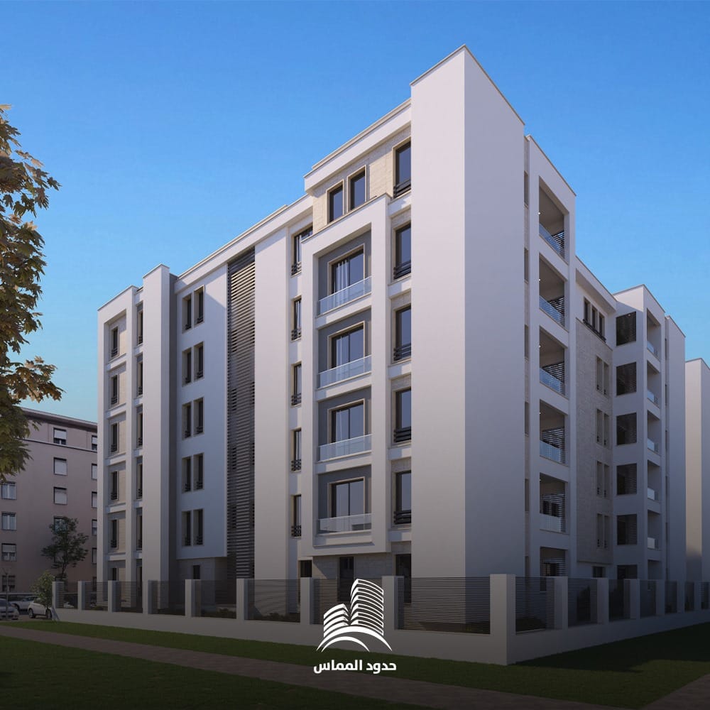 مبنى من تصميم عصري لشركة حدود المماس طرابلس ليبيا