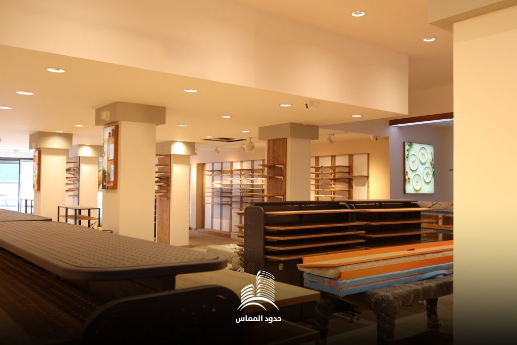 تشطيب والتصميم الداخلي لمحـل  BELLA MAISON 