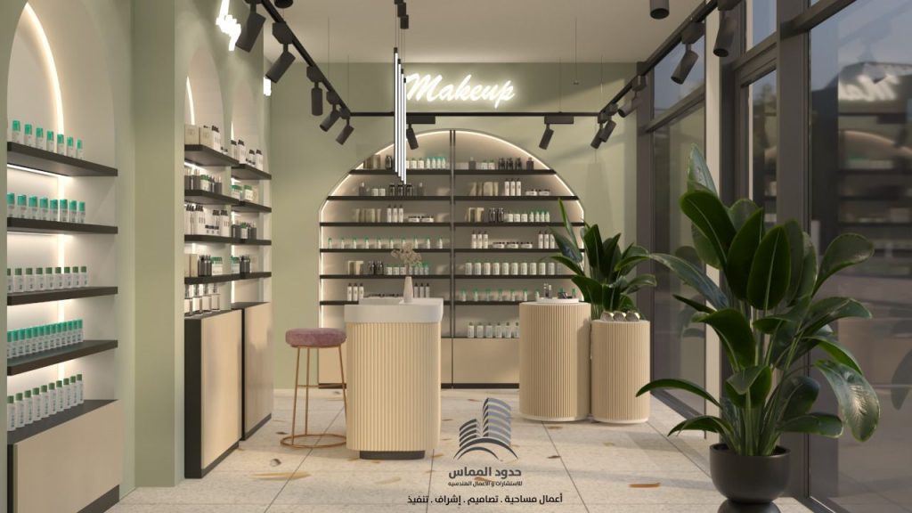  تصميم داخلي لمحل عطور 